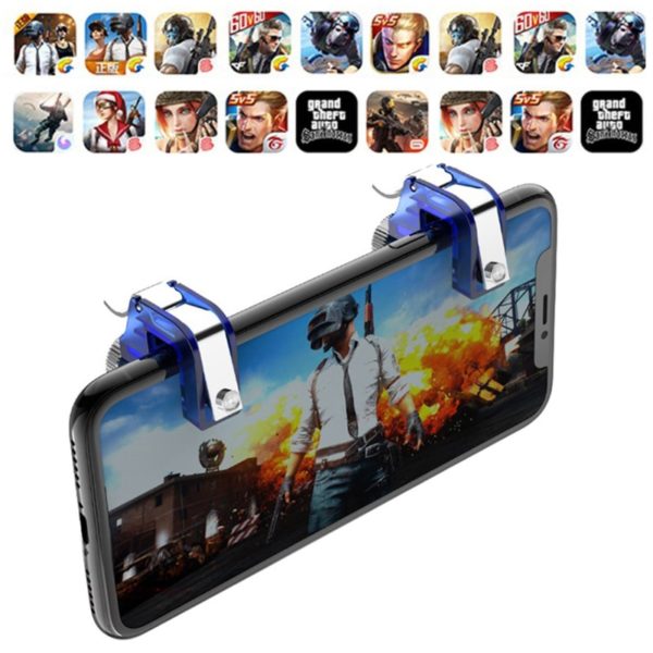 Metal Smart Phone Mobile Gaming Trigger For PUBG