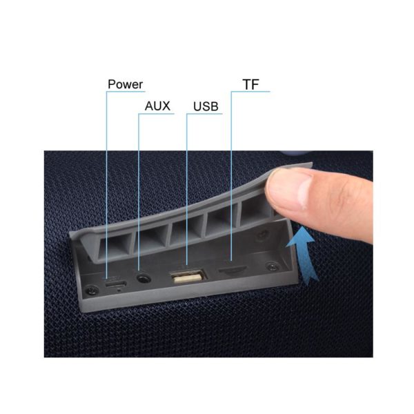 Really 40W Bluetooth Speaker Portable Column Music Player Sound System Boom Box with FM Radio Aux TF Subwoofer Dolube TG 125 - Image 5