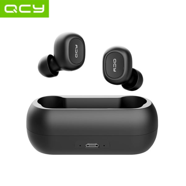 QCY TWS 5.0 Bluetooth earphones with dual microphone