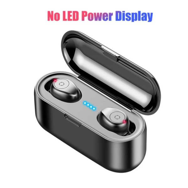 TWS V5.0 Bluetooth Earphone 8D Stereo Wireless Headphones Sport Wireless Earphones with LED 2000 mAh Charging Bin Phone Holder - Image 8