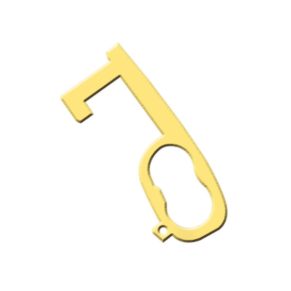 CleanKey V.1 Industrial Quality Metal Hygiene Hand Antimicrobial Brass Door Opener - Image 20