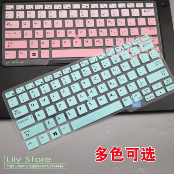 For Dell Latitude E7450 E7470 E5470 E7480 5480 5490 7480 7490 14 inch Laptop Notgebook Keyboard Cover  Protector Skin - Image 4