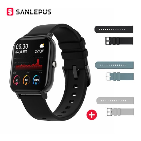 SANLEPUS Global Version Smart Watch 7 Sport Modes IP67 Waterproof Bluetooth Smartwatch Heart Rate Monitor Men Women Smart Band - Image 8