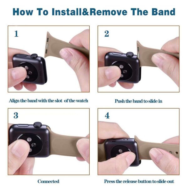 Sport band for apple watch 38mm 44mm 40mm 2020 - Image 40