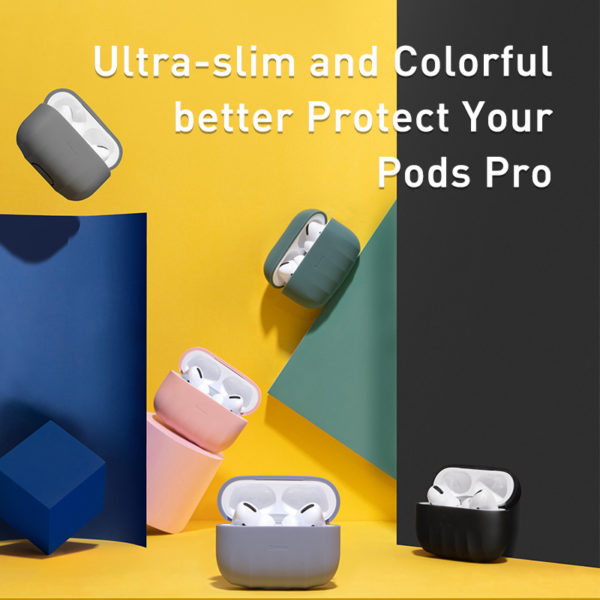 Baseus Non-slip Case For Airpods Pro Case Silicon Case For Apple Airpods 3 pro Cover - Image 4