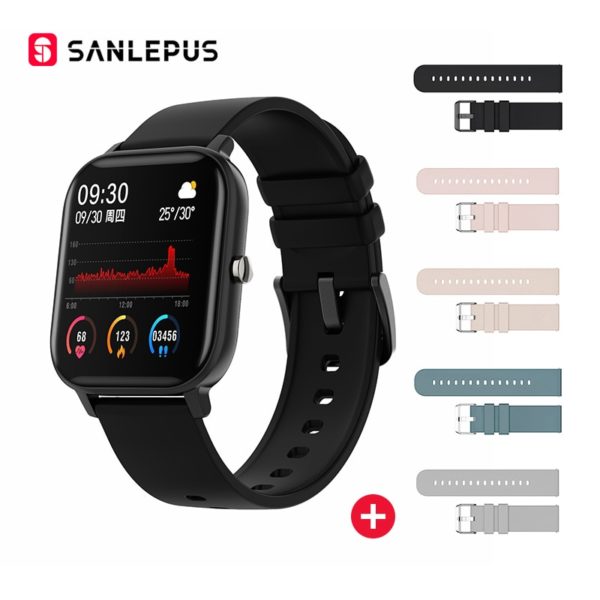SANLEPUS Global Version Smart Watch 7 Sport Modes IP67 Waterproof Bluetooth Smartwatch Heart Rate Monitor Men Women Smart Band - Image 17