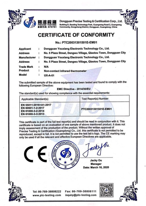 Non-contact Infrared IR Digital temperature gun LCD Display - Image 5
