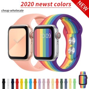 Sport band for apple watch 38mm 44mm 40mm 2020