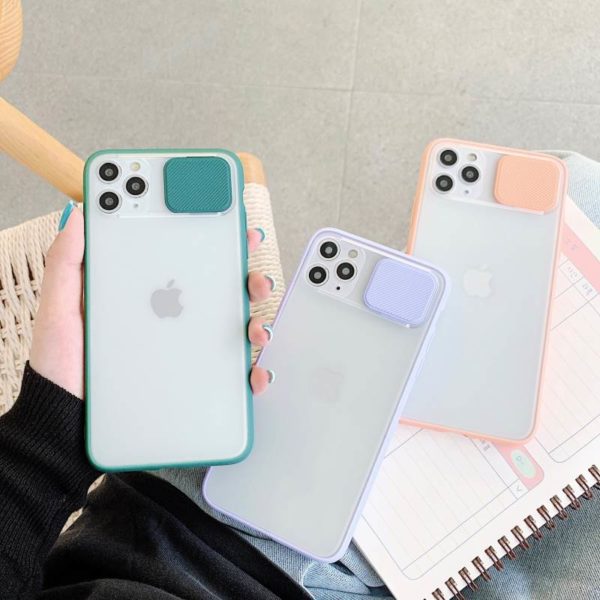 Slide Camera Lens Protection Phone Case For iPhone - Image 4
