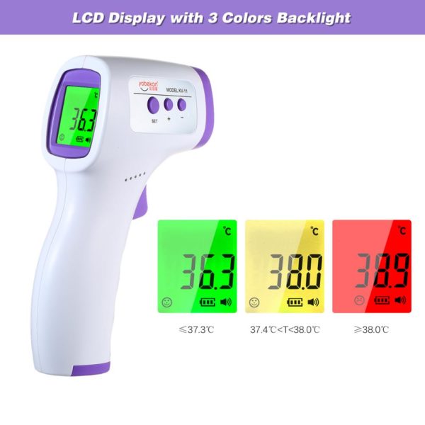 Non-contact Infrared IR Digital temperature gun LCD Display - Image 8