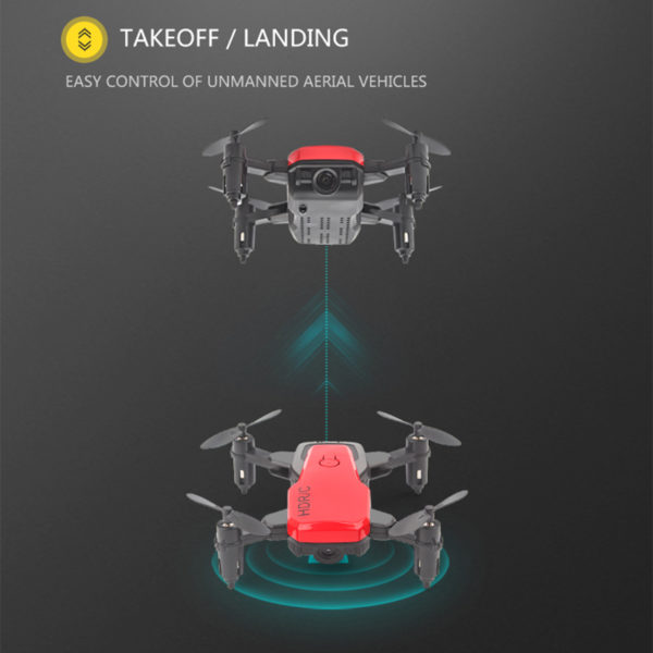 Foldable Mini Drone With Camera HD Quad-RC Quadrocopter - Image 4