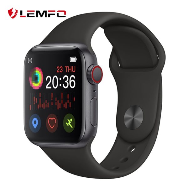 LEMFO 1.54 Inch Full Touch Smart Watch Men Women Bluetooth Call Heart Rate Monitor Music Smartwatch For Android IOS Apple Phone