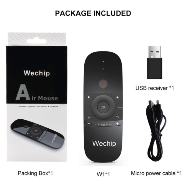 Keyboard Air Mouse Wireless 2.4G Rechargeable Mini Remote Control For Android Tv Box/Mini Pc/Tv - Image 6