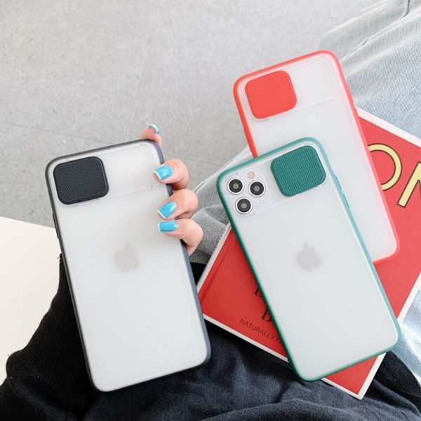 Slide Camera Lens Protection Phone Case For iPhone - Image 5