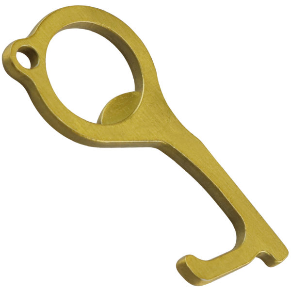 CleanKey V.1 Industrial Quality Metal Hygiene Hand Antimicrobial Brass Door Opener - Image 7