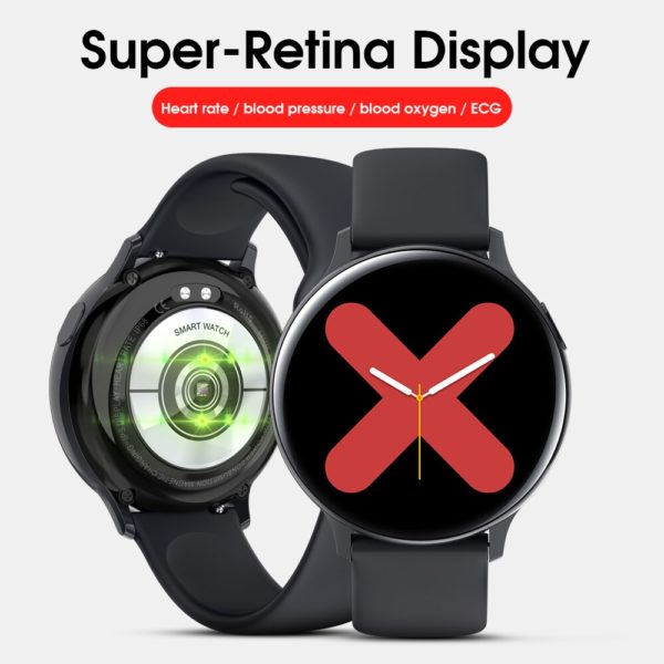 LEMFO S20 ECG Smart Watch Men Women IP68 Waterproof Heart Rate Blood Pressure Smartwatch Fitness Tracke for Xiaomi Samsung phone - Image 2