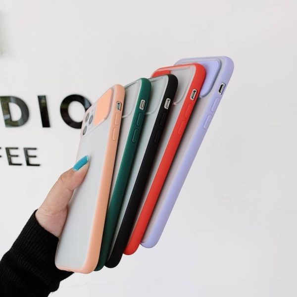 Slide Camera Lens Protection Phone Case For iPhone - Image 3