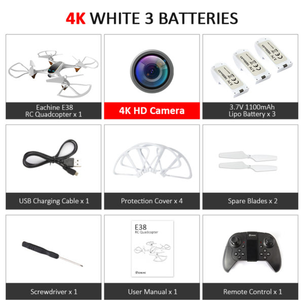 Dual Camera 4K Quadcopter Drone - Image 12