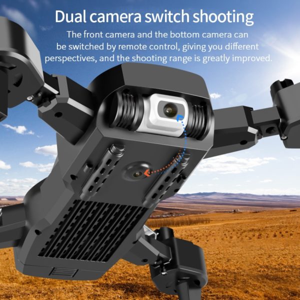 4k HD Wide Angle Camera 1080P WiFi Drone Dual Camera Quadcopter - Image 2