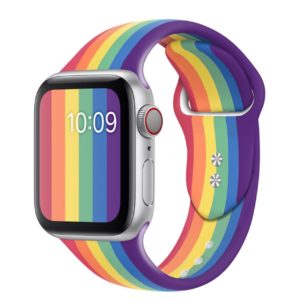 Sport band for apple watch 38mm 44mm 40mm pride band 2020