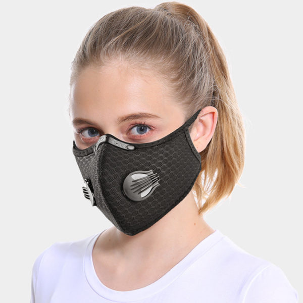 1Pc Bicycle Cycling Mask 5-layer Filter Anti-fog PM2.5 Anti Dust Pollution Face Mask - Image 6