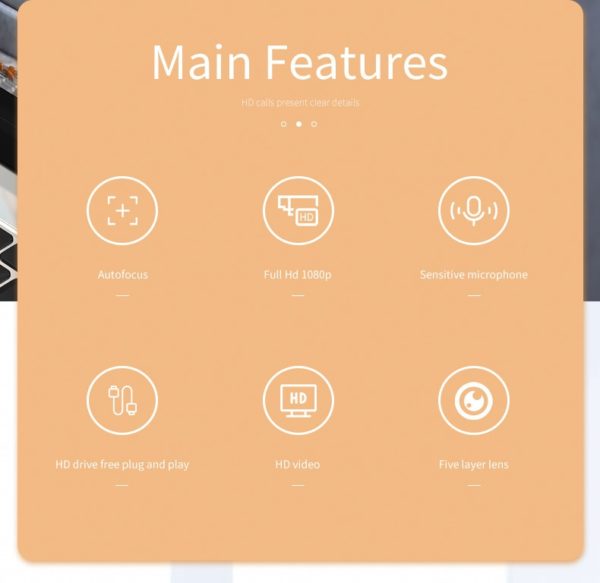 480/720/1080P/2k Web Camera HD USB2.0 Auto Focus Video Call With Mic for Live Broadcast Video Calling Conference Work