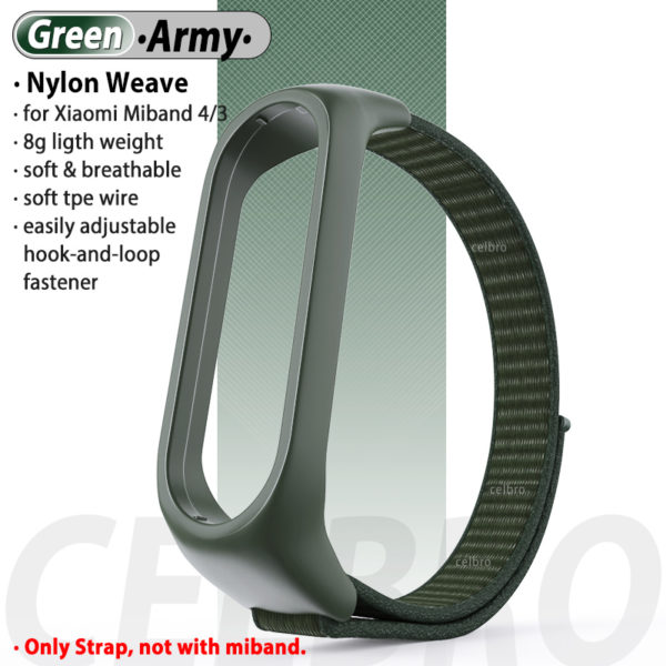 Nylon Strap for Xiaomi Mi Band 5 - Image 17