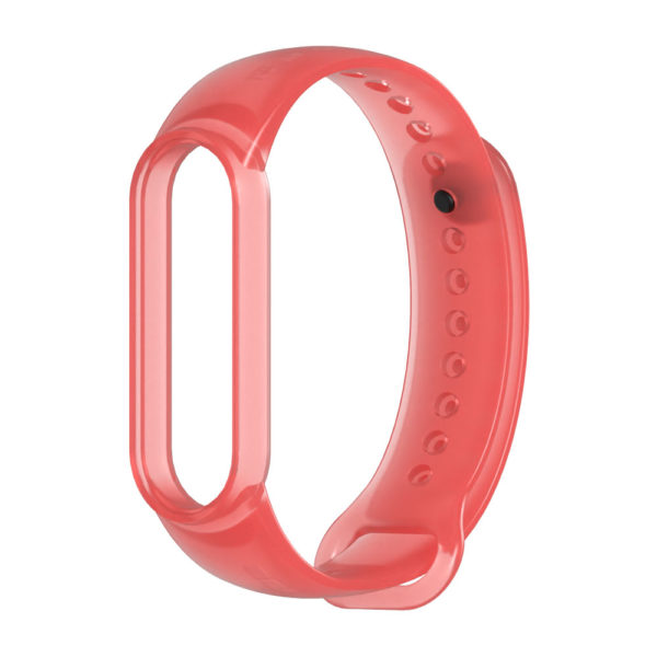 For Xiaomi Mi Band 5 Translucent Silicone Strap - Image 17