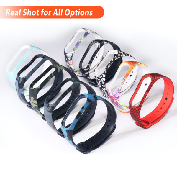 Silicone Bracelet for Xiaomi Mi Band 5 Camouflage - Image 6
