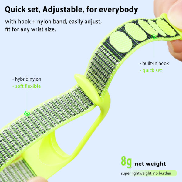 Nylon Strap for Xiaomi Mi Band 5 - Image 3