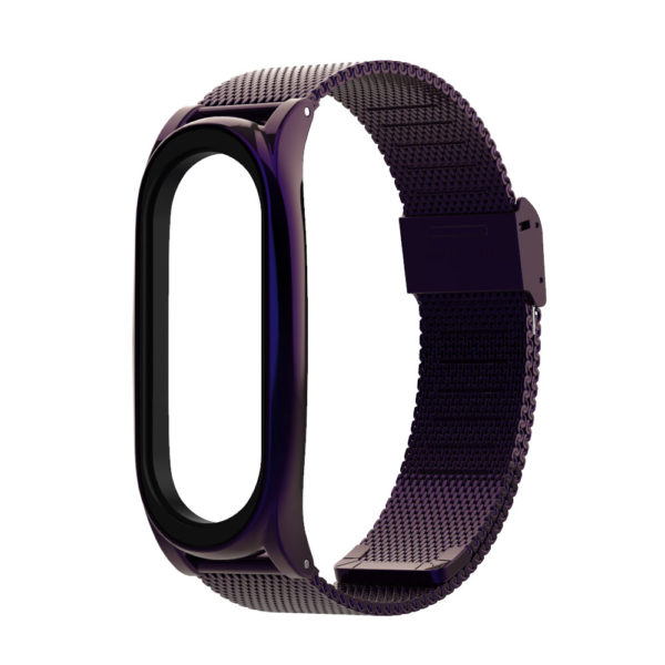 Strap For Xiaomi Mi Band 5 Stainless Steel Metal - Image 9
