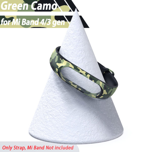 Silicone Bracelet for Xiaomi Mi Band 5 Camouflage - Image 20