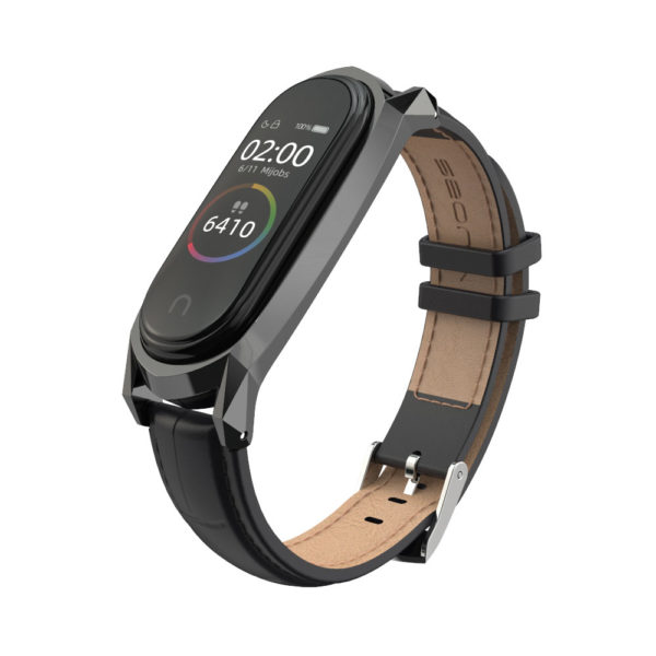 For Mi Band 5 Genuine Leather Wristbands - Image 16