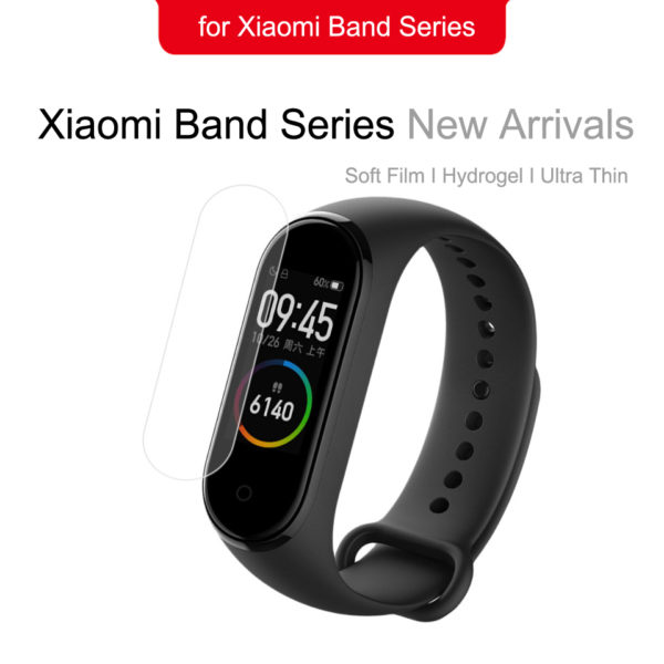 Screen Protector for Xiaomi Mi Band 5 Hydrogel Film HD Soft TPU Protective Film - Image 2