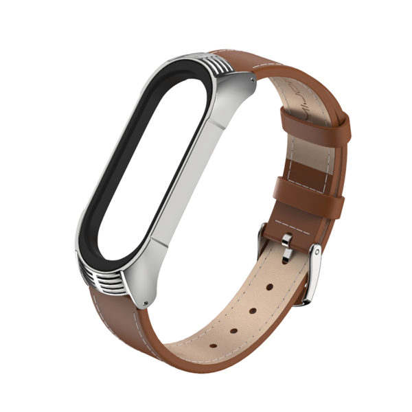 For Mi Band 5 Genuine Leather Wristbands - Image 14