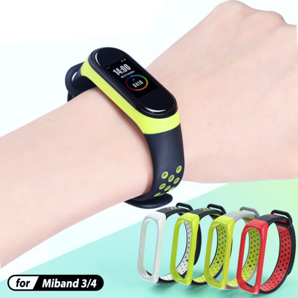 Silicone Bracelet for Xiaomi Mi Band 5 Camouflage - Image 5