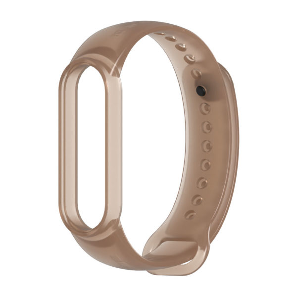 For Xiaomi Mi Band 5 Translucent Silicone Strap - Image 29