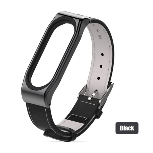 For Mi Band 5 Genuine Leather Wristbands - Image 8