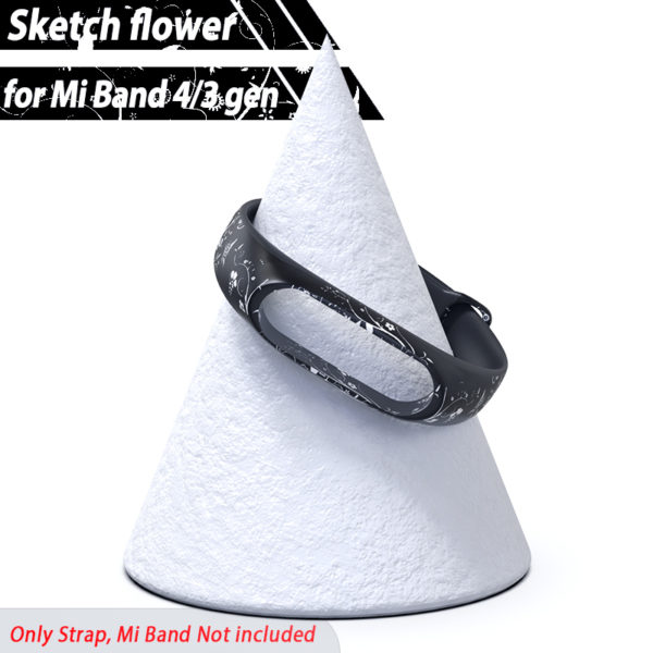 Silicone Bracelet for Xiaomi Mi Band 5 Camouflage - Image 27