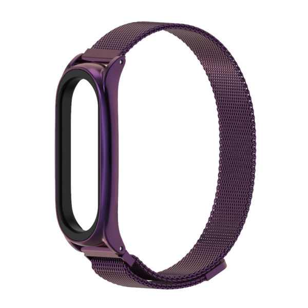 Strap For Xiaomi Mi Band 5 Stainless Steel Metal - Image 8