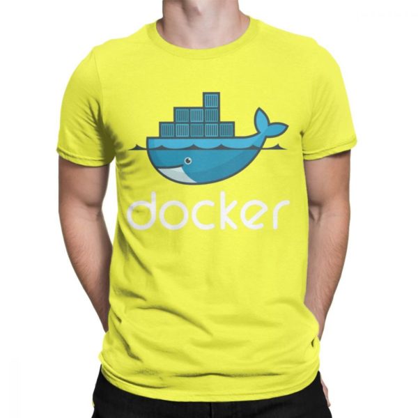 Geek Men T-Shirt Ajax Docker