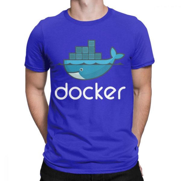 Geek Men T-Shirt Ajax Docker