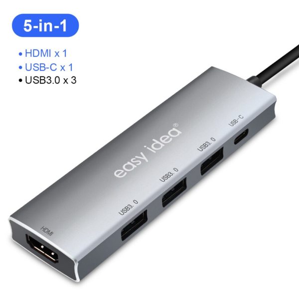 USB C Hub Dock for mobile and PC