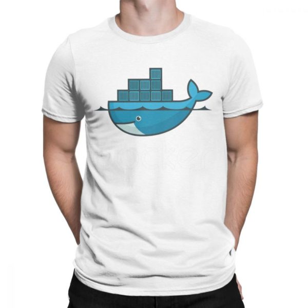 Geek Men T-Shirt Ajax Docker