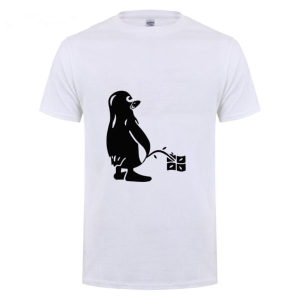 PENGUIN LINUX UBUNTU OZF T Shirt Men