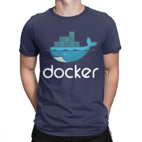 Geek Men T-Shirt Ajax Docker