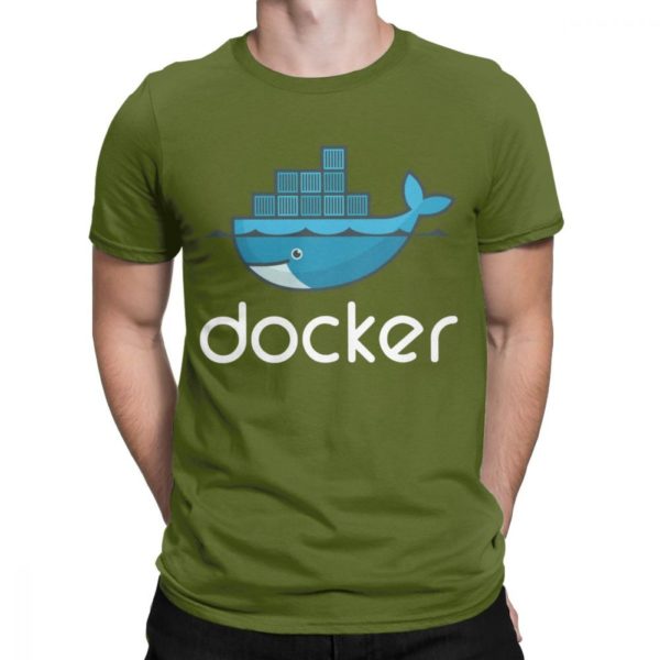 Geek Men T-Shirt Ajax Docker