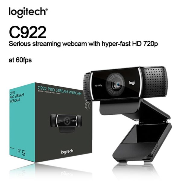 logitech 1080p Web Camera with Built-in HD Microphone