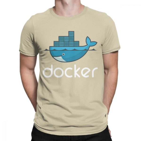 Geek Men T-Shirt Ajax Docker