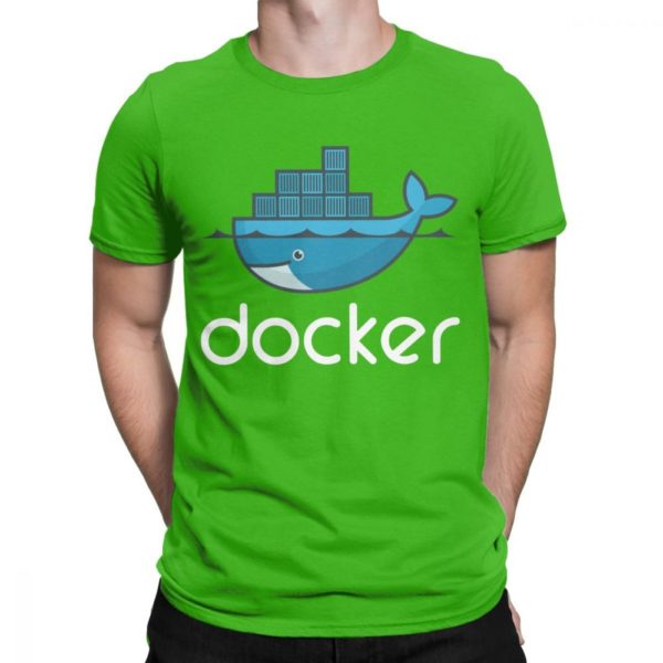 Geek Men T-Shirt Ajax Docker